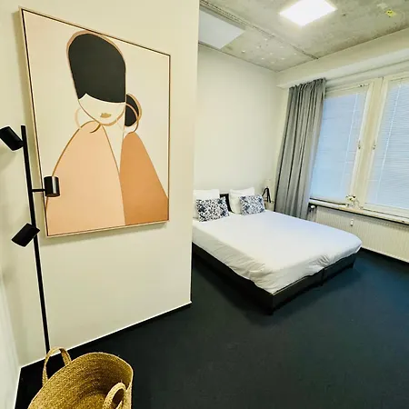 Elbapartment 29 Qm Mit Eigenem Badezimmer Hamburgo Exterior foto